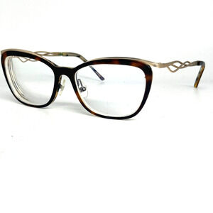 PRODESIGN DENMARK 5648-1 c.5422 Brown gold Eyeglasses Frame‎ 54-17-140 H14786